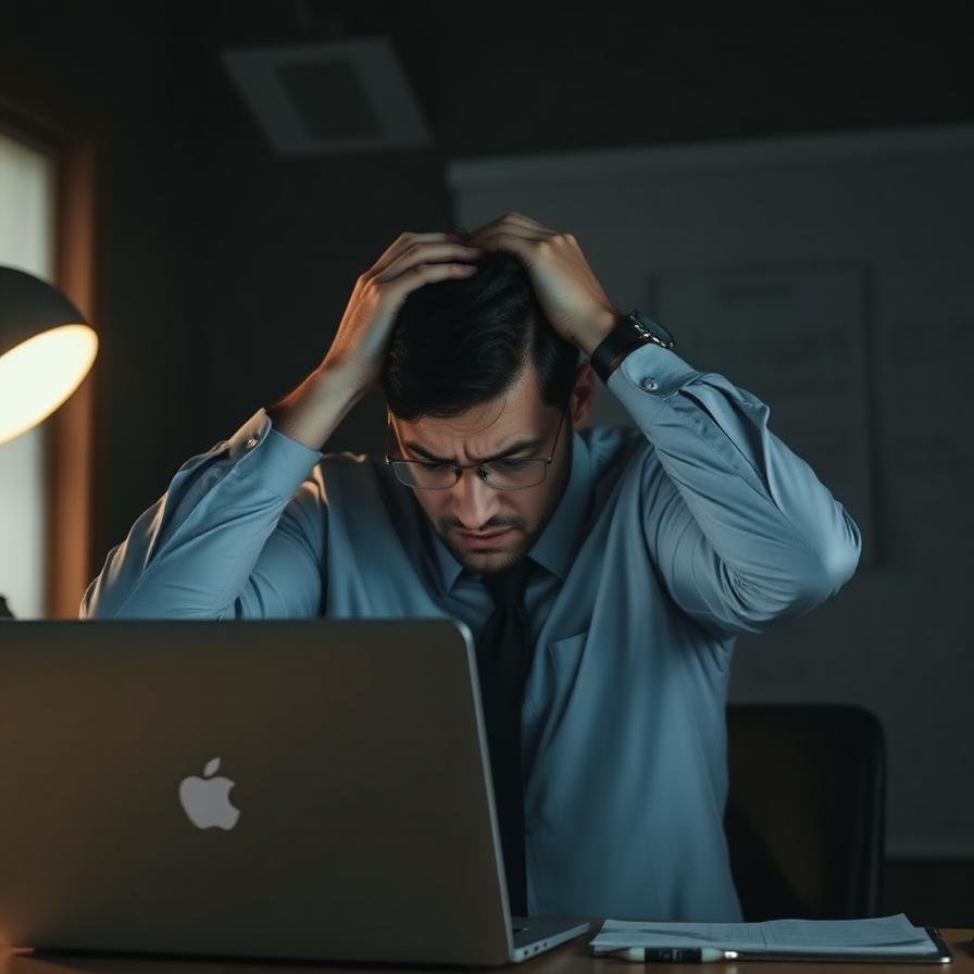 Avant : stress et manque de clients